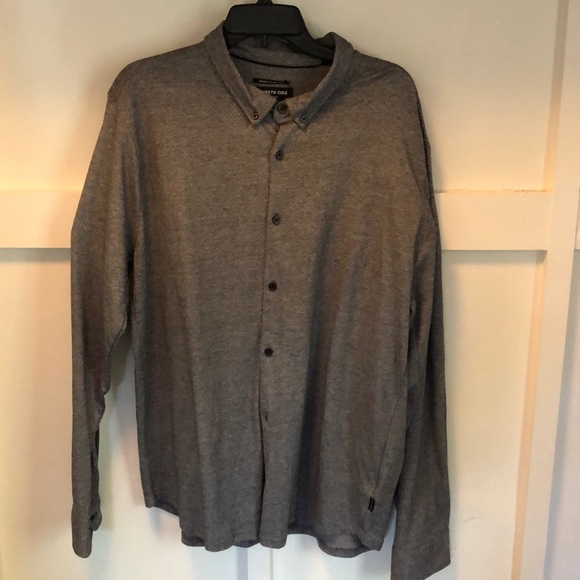 NWT! Men’s Kenneth Cole Button Up Shirt - Picture 1 of 7